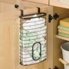 image:imagemDesign OverTheCabinet Plastic Bag Storage and Grocery Bag Holder Kitchen Storage  BronzeBronze