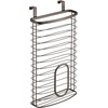 image:imagemDesign OverTheCabinet Plastic Bag Storage and Grocery Bag Holder Kitchen Storage  BronzeBronze