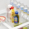 image:imagemDesign Plastic Modern Kitchen Pantry Food Storage Container Bin w Handles  Cabinet FridgeFreezer Countertop Organizer  SnacksDrinkAppliances Ligne Collection Clear 10x5x8 Pack of 210 x 5 x 8 Pack of 2