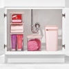 image:imagemDesign Plastic Slim Large 25 Gallon Trash Can Wastebasket Classic Garbage Container Recycle Bin for Bathroom Bedroom Kitchen Home Office Outdoor Waste Recycling  Aura Collection  Light GrayLight Pink
