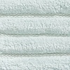 image:imagemDesign Soft 100 Cotton HotelStyle Rectangular Spa Mat Rug Plush Water Absorbent  Ribbed Design  for Bathroom Vanity BathtubShower Machine Washable  34 x 21  2 Pack  Water Blue