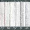 image:imagemDesign Soft Microfiber Polyester NonSlip ExtraLong Spa MatRunner Plush Water Absorbent Accent Rug for Bathroom Vanity BathtubShower Machine Washable  60 x 21  White