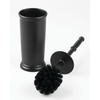 image:imagemDesign Toilet Bowl Brush and Holder  Covered Bathroom Brush  Standing Scrubber in Modern Holder  Compact Space Saving Deep Cleaning  WhiteBlack