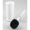 image:imagemDesign Toilet Bowl Brush and Holder  Covered Bathroom Brush  Standing Scrubber in Modern Holder  Compact Space Saving Deep Cleaning  WhiteWhite