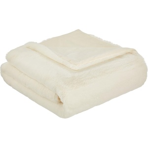 image:imagemDesign Big Soft Plush Faux Fur Blanket  Super Warm Fuzzy Luxury Polyester Throw Blankets for House  Bedroom Living Room Couch Office Ottoman or Dorm Room  White