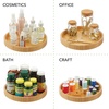 image:imagemDesign Bamboo Lazy Susan Turntable Food Storage Container for Cabinets Pantry Refrigerator Countertops Spinning Organizer for Spice Bottles Condiments Baking 9 Round Echo Collection NaturalPack of 1