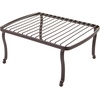 image:imagemDesign Decorative Metal Wire Kitchen Pantry Countertop Organizer Storage Shelf Raised Cabinet Rack  for Food Dishes Plates Dishes Bowls Mugs Glasses  Bronze