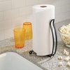 image:imagemDesign Freestanding Kitchen Roll Holder  Paper Towel Holder  Kitchen Towel Holder  No Drilling Required  Matte BlackMatte Black