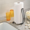 image:imagemDesign Freestanding Kitchen Roll Holder  Paper Towel Holder  Kitchen Towel Holder  No Drilling Required  Matte BlackMatte Black
