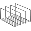 image:imagemDesign Metal Pan Organizer for Kitchen Cabinet Counter Pantry Shelf  3 Slots for Baking Sheets Muffin Pans Cutting Boards Frying Pans  Pan Organizer and Storage  Concerto Collection  BlackGraphite