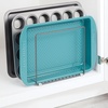 image:imagemDesign Metal Pan Organizer for Kitchen Cabinet Counter Pantry Shelf  3 Slots for Baking Sheets Muffin Pans Cutting Boards Frying Pans  Pan Organizer and Storage  Concerto Collection  BlackGraphite