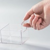 image:imagemDesign Plastic Condiment Organizer and Tea Bag Holder  9 Long Kitchen PantryCountertop Storage Caddy  Divided Chip Snack Granola Oatmeal Packet Holder  Lumiere Collection  4 Pack  Clear9 x 3 x 3 Pack of 4