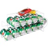 image:imagemDesign 2Tier Metal Wire Standing PopSoda and Food Can Dispenser Storage Rack Organizer with Top Shelf for Kitchen Pantry Countertop Cabinet  Holds 12 Cans  2 Pack  WhiteWhite