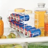 image:imagemDesign 2Tier Metal Wire Standing PopSoda and Food Can Dispenser Storage Rack Organizer with Top Shelf for Kitchen Pantry Countertop Cabinet  Holds 12 Cans  2 Pack  WhiteWhite