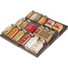 image:imagemDesign Expandable Plastic Deluxe Spice Rack Drawer Organizer for Kitchen Cabinet Drawers 3 Tier Slanted for Spice Jars Food Seasoning Bottle Storage Ligne Collection  BronzeBronze