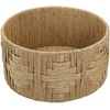 image:imagemDesign Large Round Woven Braided Seagrass Rope Home Storage Basket  for Organizing Closet Bedroom Bathroom Living Room Entryway Office Aztec Pattern Weave  Natural