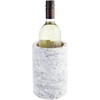 image:imagemDesign Single Bottle Wine Chiller  Ice Bucket Cooler for Kitchen Bar Party Decor  Holds Cold Wine Champagne Beer ReadytoDrink Cocktail Utensils Serving Tongs  White MarbleMarble