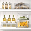 image:imagemDesign Slim Metal Wire Food Bin Basket Organizer for Storage in Kitchen Pantry Cabinet and Countertop Bin for Fruits Vegetables and Snack Organization Carson Collection 6 Pack Matte White