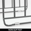 image:imagemDesign 5 Slot Pot and Pan Rack  Metal Wire Rack for Cabinets Pantries or Kitchen Surfaces  Freestanding Pan Stand for Pans Pots Lids and Crockery  SilverGraphite Gray