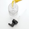 image:imagemDesign Round Plastic Refillable Foaming Soap Dispenser Pump Bottle for Bathroom Vanity Countertop  VintageInspired Compact Container Design  Twain Collection  2 Pack  ClearChromeClearMatte Black