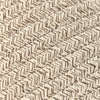 image:imagemDesign Rustic Casual Woven Cotton Rope Bathroom Basket with Handles  Storage Organizer Set for Countertop Floor Closet or Vanity  Holds Toilet Paper Towels or Magazines  Set of 3 Brown