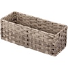 image:imagemDesign Rustic Farmhouse Woven Toilet Paper Holder Basket  Small Storage Organizer Tank Topper for Bathroom Counter or Top of Toilet  Holds 3 Rolls of Toilet Paper  TaupeTan