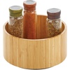 image:imagemDesign Lazy Susan Turntable Bamboo Spinner for Kitchen Cabinet Pantry Fridge Cupboards or Counter Fully Rotating Organizer for Food Spices or Condiments 115 Round Echo Collection Natural9 x 42
