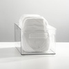 image:imagemDesign Plastic Long Stackable Storage Organizer Container Organization Bin wHandles for Kitchen Pantry Fridge Freezer Cabinet Perfect to Hold Breast Milk  Ligne Collection  Clear145 x 8 x 6 Pack of 1