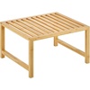 image:imagemDesign Wooden Stackable Storage Shelf  Food and Kitchen Organizer for Cabinet Pantry Shelves Countertop Cabinet  Echo Collection  Natural BambooPack of 1