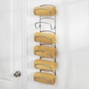 image:imagemDesign Metal Towel Shelves  Towel Rack for The Bathroom with 6 Compartments  Practical Bathroom Accessories for Both Large and Small Towels  BronzeChrome