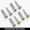 image:imagemDesign Metal Towel Shelves  Towel Rack for The Bathroom with 6 Compartments  Practical Bathroom Accessories for Both Large and Small Towels  BronzeSoft Brass