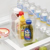 image:imagemDesign Plastic Tall Food Storage Organization Container Bin with Handles for Kitchen Pantry Cabinet FridgeFreezer Countertop  Organizer for SnacksAppliances Ligne Collection 4 Pack Clear10 x 5 x 8 Pack of 4