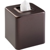 image:imagemDesign Steel Square Tissue Box Cover Modern Facial Tissue Holder for Bathroom Vanity Countertops Bedroom Dressers Night Stands Desks Office and Tables  Unity Collection  SatinBronze