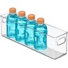 image:imagemDesign Plastic Kitchen Organizer  Storage Holder Bin with Handles for Pantry Cupboard Cabinet FridgeFreezer Shelves and Counter  Holds Canned Food Snacks Drinks and Sauces  6 Pack  Clear