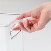 image:imagemDesign Plastic Modern Kitchen Pantry Food Storage Container Bin w Handles  Cabinet FridgeFreezer Countertop Organizer  SnacksDrinkAppliances Ligne Collection Clear 10x10x775 Pack of 110 x 5 x 8 Pack of 1