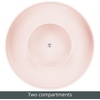 image:imagemDesign Plastic Lazy Susan Round Turntable Storage Tray  Rotating Organizer for Makeup Cosmetics Nail Polish Vitamins Shaving Kits Hair Spray Medical Supplies First Aid  Light PinkBlushLight Pink