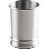 image:imagemDesign Modern Stainless Steel Bathroom Cup Toothbrush Holder Countertop Tumbler Cup for Rinsing and Drinking Accessories and Makeup Brush Organizer for Vanity Elwyn Collection BrushedChromePack of 1