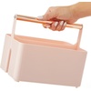 image:imagemDesign Shower Caddy Storage  Plastic Organizer  Light PinkRose GoldLight PinkRose Gold